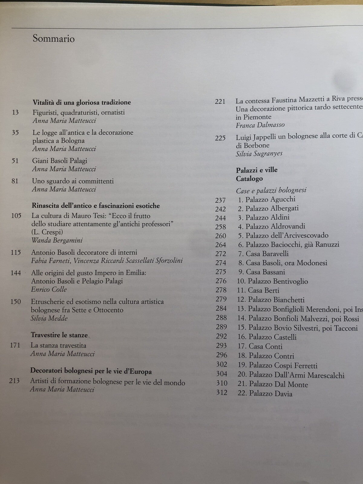 I decoratori di formazione bolognese tra Settecento e Ottocento da Mauro Tesi ad