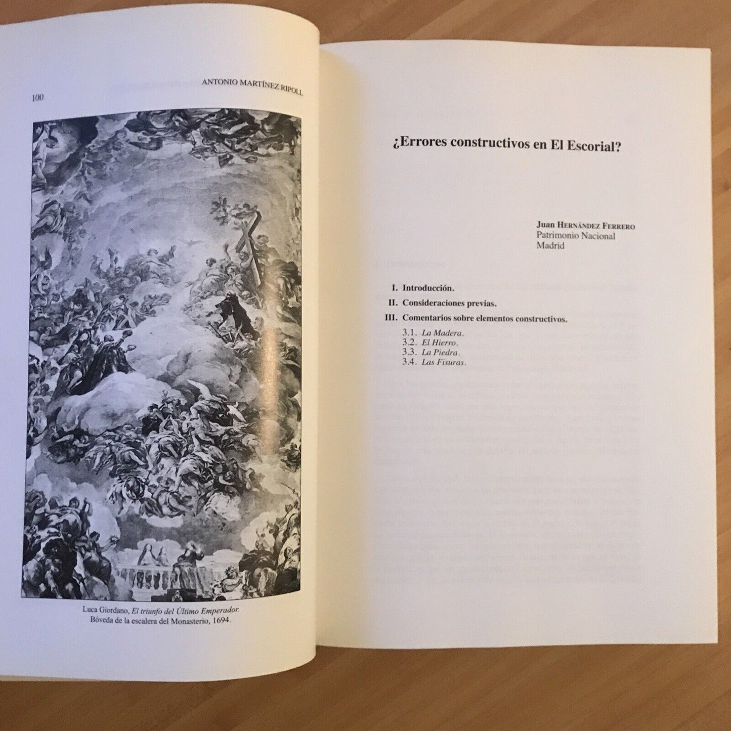 El Monasterio del Escorial y la arquitectura : actas del Simposium