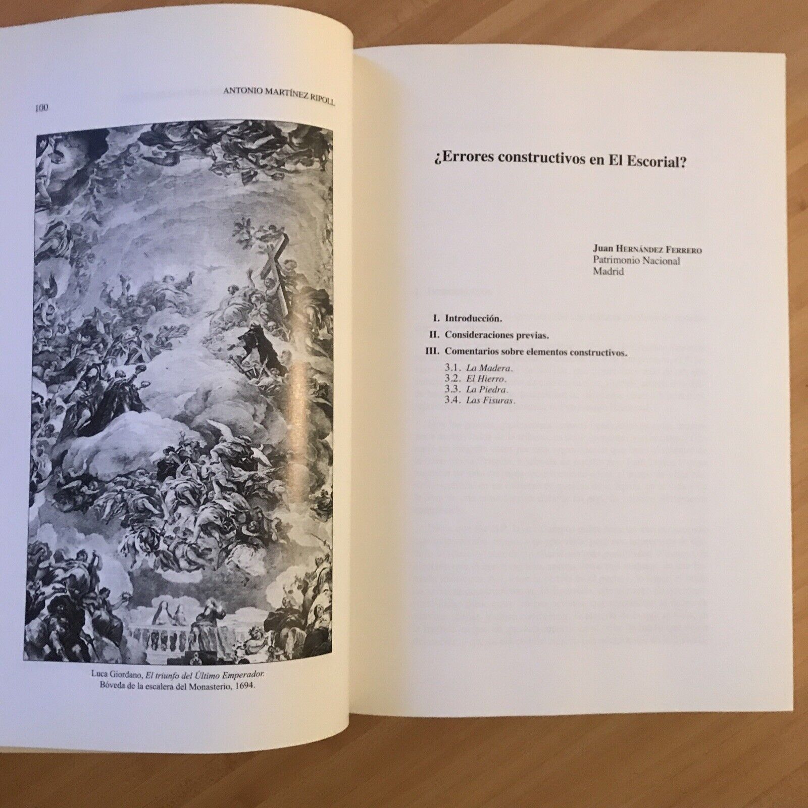 El Monasterio del Escorial y la arquitectura : actas del Simposium