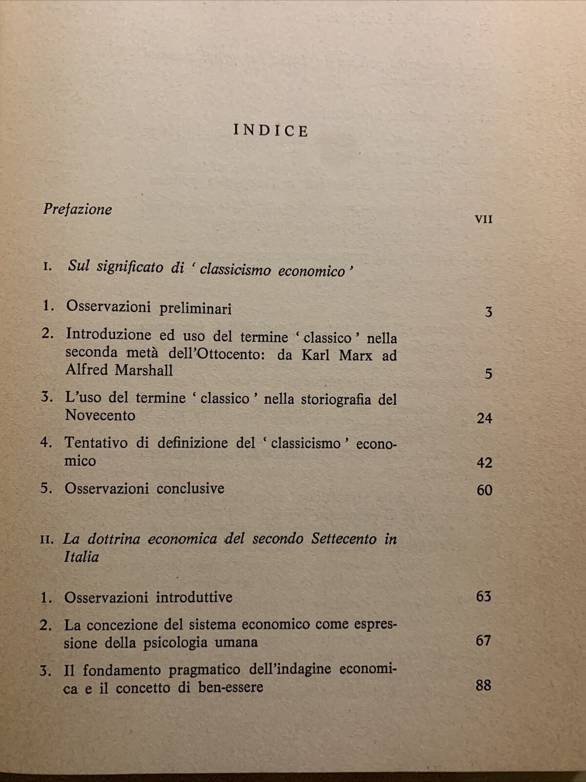 Il pensiero economico classico in Italia 1750-1860. Daniela Parisi Acquaviva