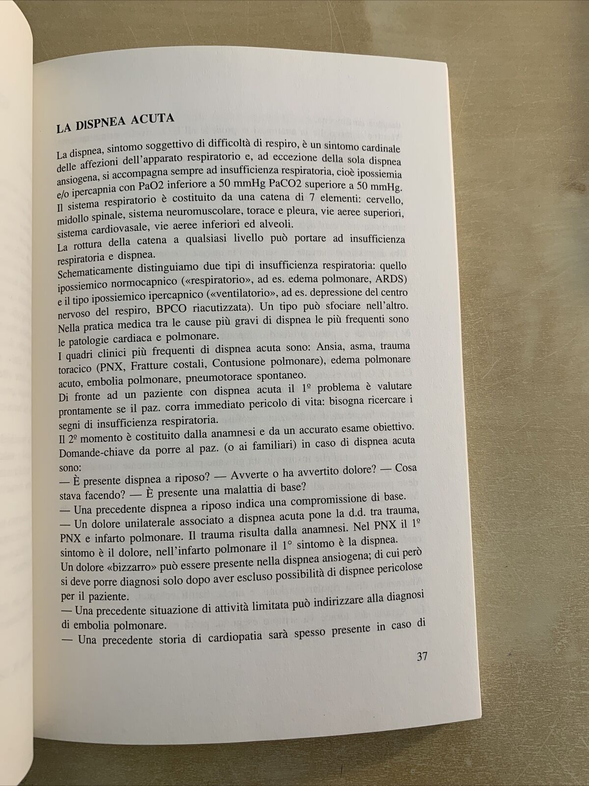 ARGOMENTI DI MEDICINA D'URGENZA - DiBattista, Lenzi, Vandelli, Fontana 1990 #