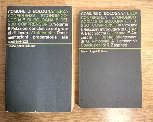 COMUNE DI BOLOGNA terza conferenza economico sociale di bologna e comprensorio