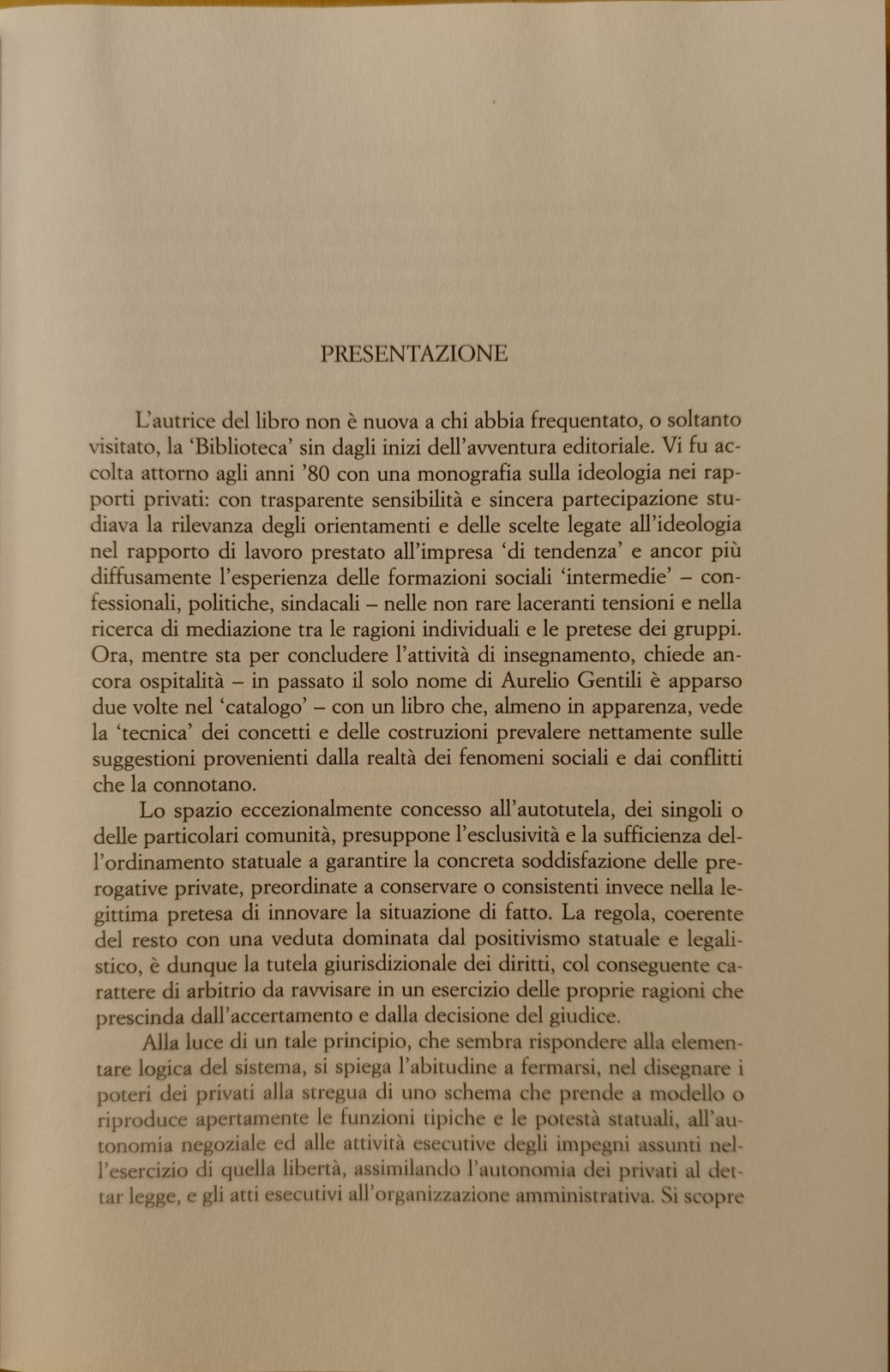 L'autotutela civile - Angela de Sanctis Ricciardone - Jovene Napoli 2011