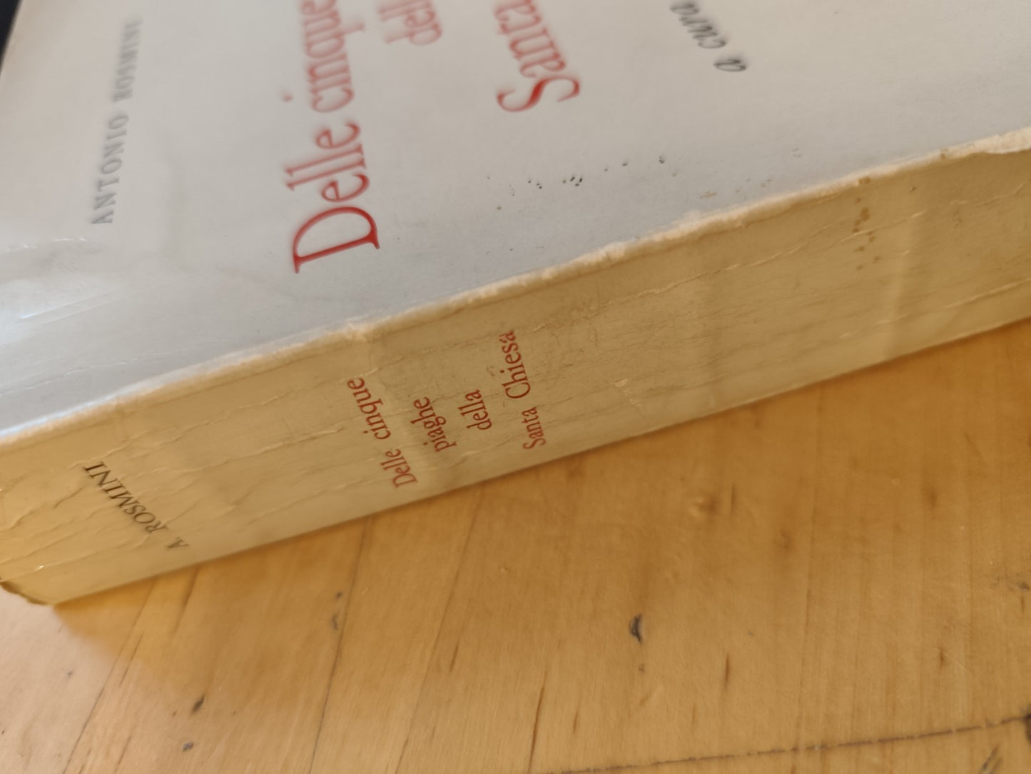 Delle cinque piaghe della Santa Chiesa, Antonio Rosmini, Morcelliana 1966