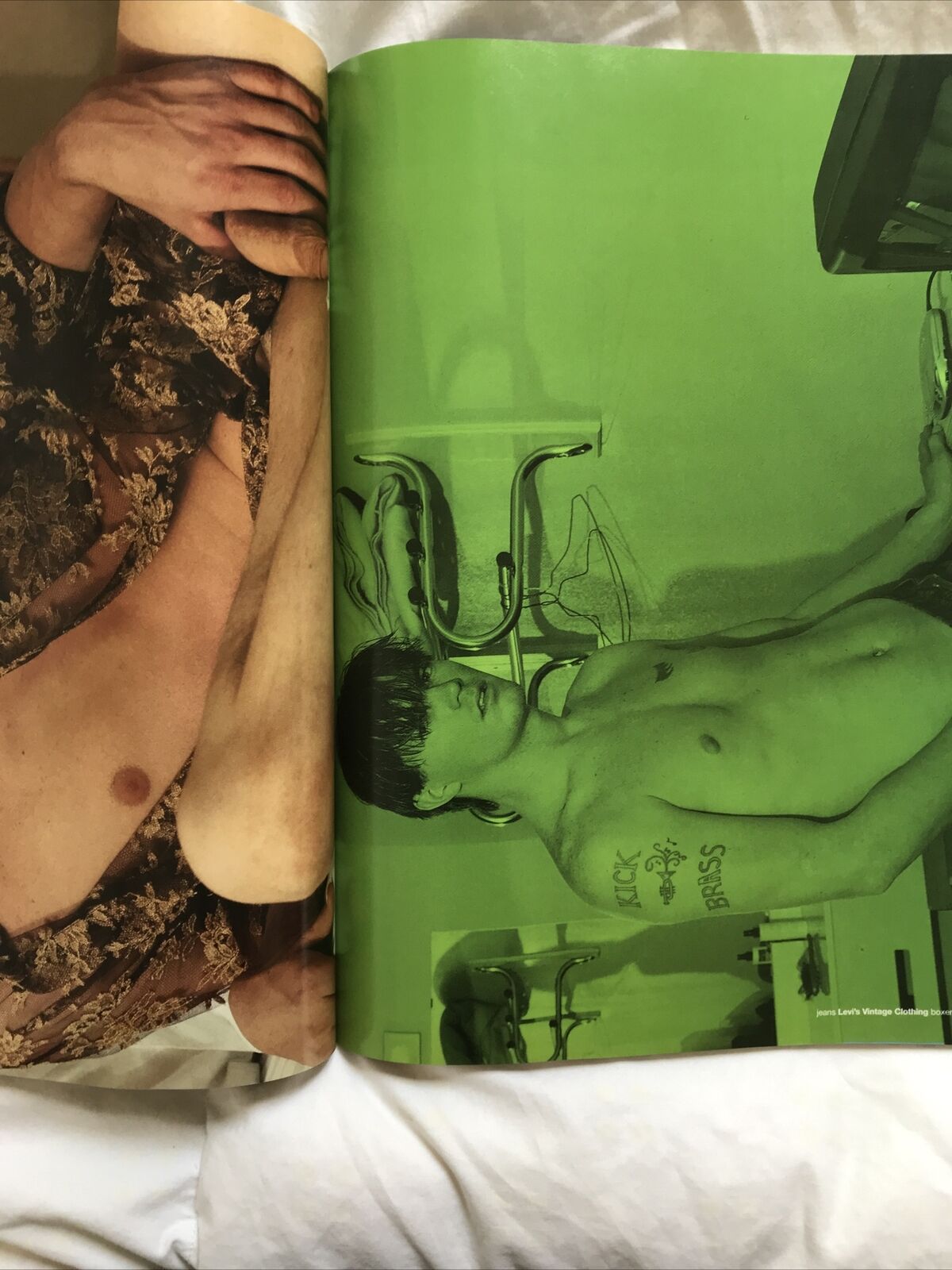 Dutch magazine # 27 MAY/JUNE 2000 Steven Klein - Terry Richardson, Alek wek