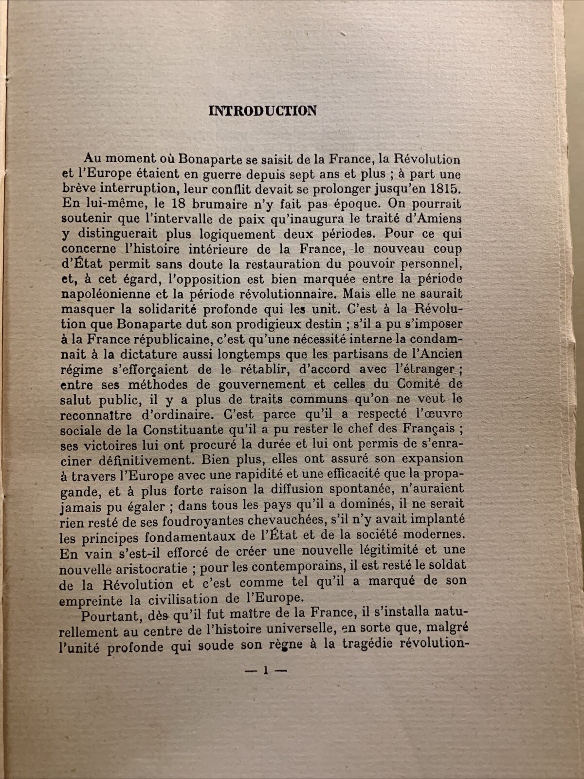 Napoléon - G. Lefebvre. Presses Universitaires de France 1953
