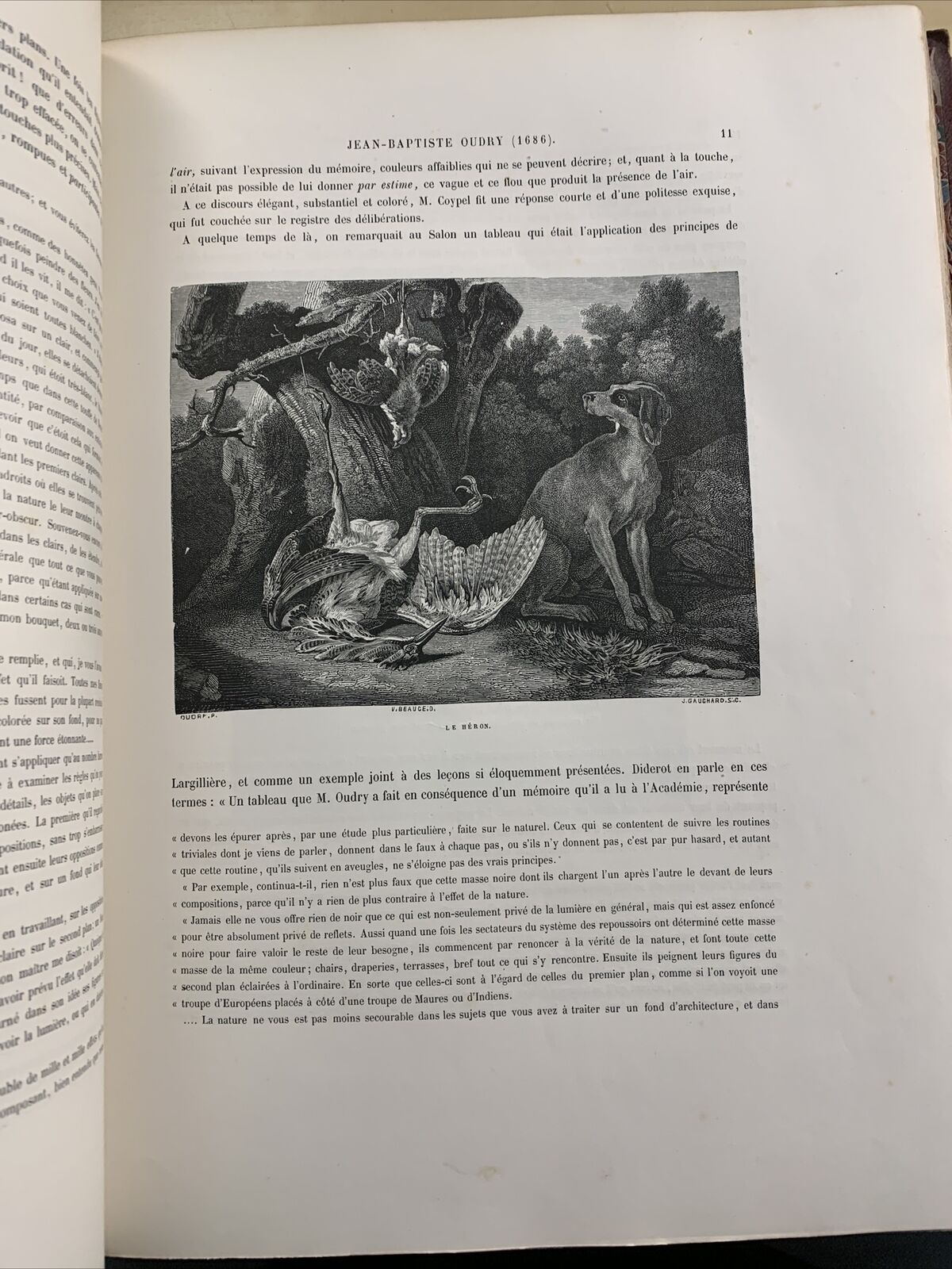 HISTOIRE DES PEINTRES - ÉCOLE FRANCAISE. CHARLES BLANC. RENOUARD 1862. tome 2 #