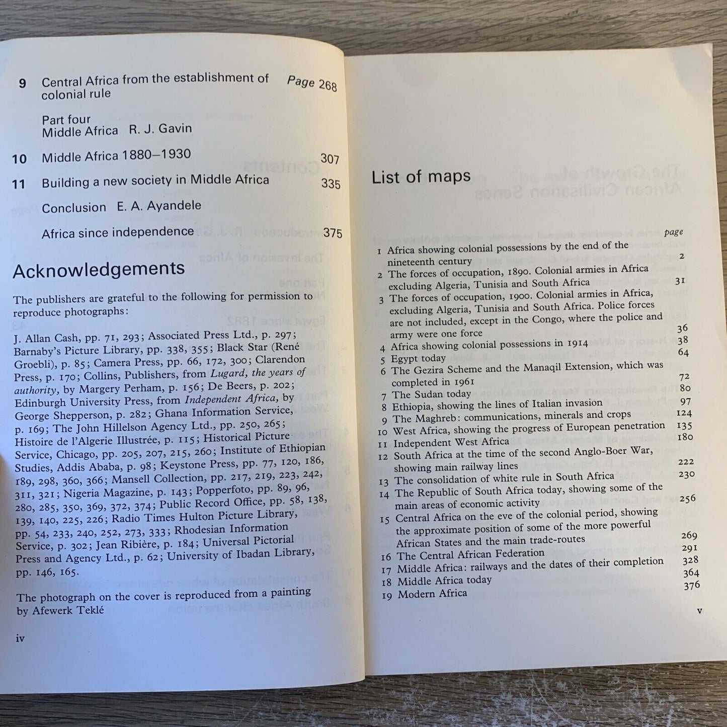 THE GROWTH OF AFRICAN CIVILISATION THE MAKING OF MODERN AFRICA volume 2 the late