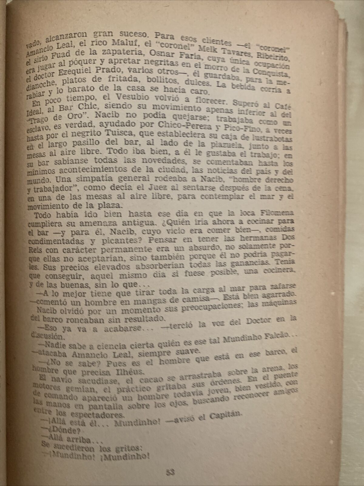 GABRIELA, CLAVEL Y CANELA. AMADO, JORGE. Editorial Futuro,  1965 #