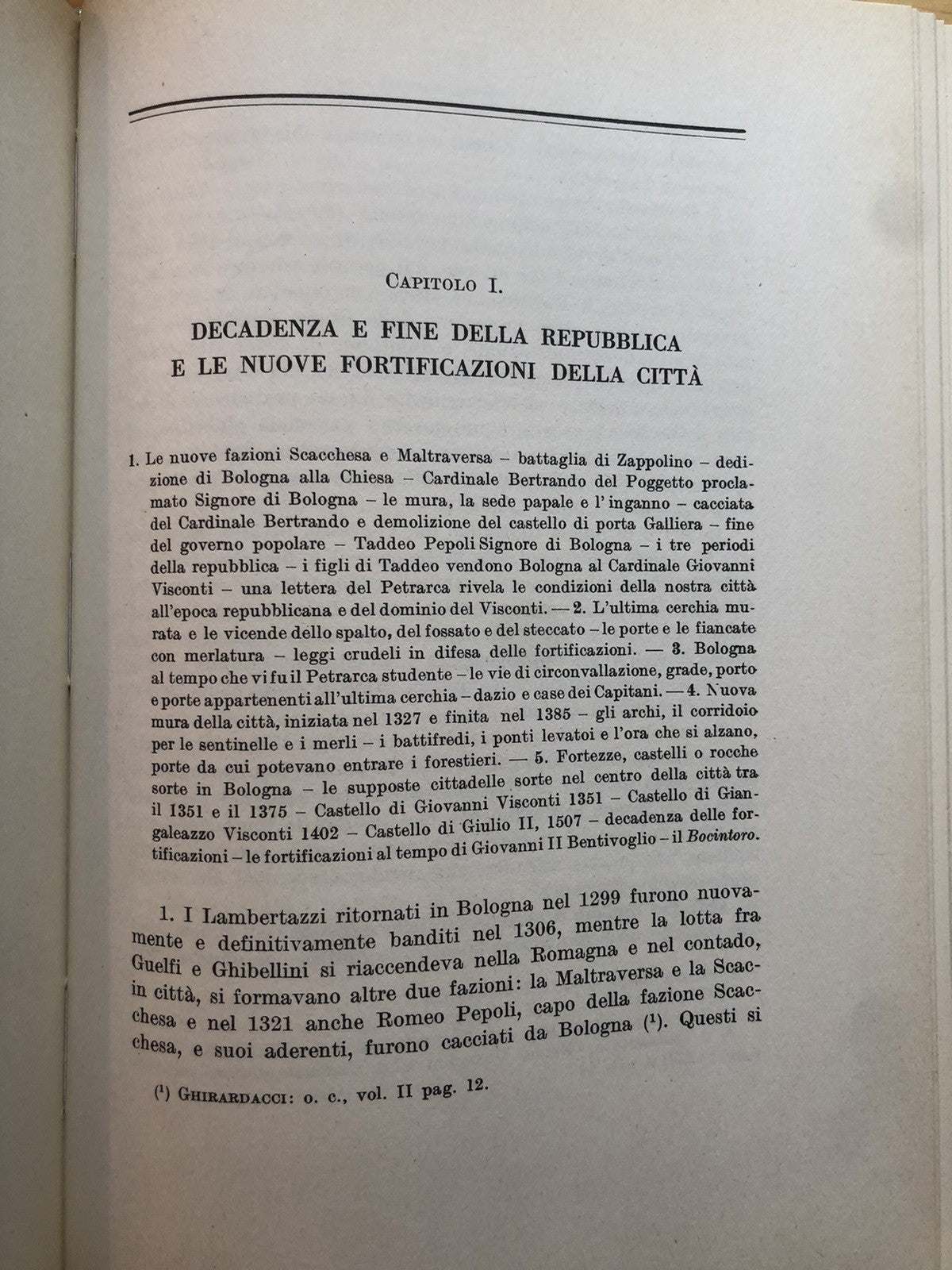Bologna ai tempi che vi soggiornò Dante e l'ultima cerchia murata Angelo Finelli