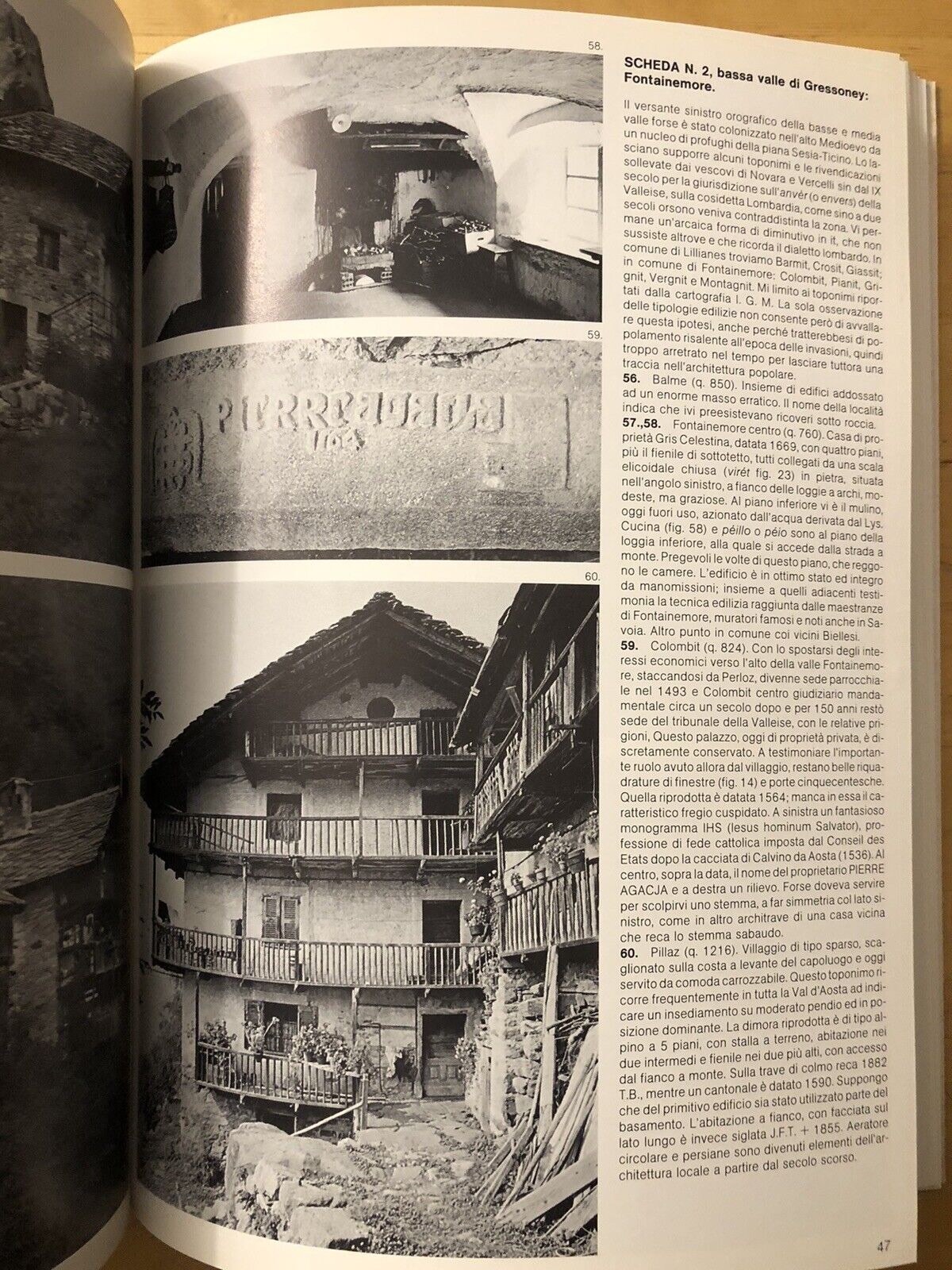 Case contadine in Valle d'Aosta. Luigi Dematteis. Priuli e Verlucca 1984