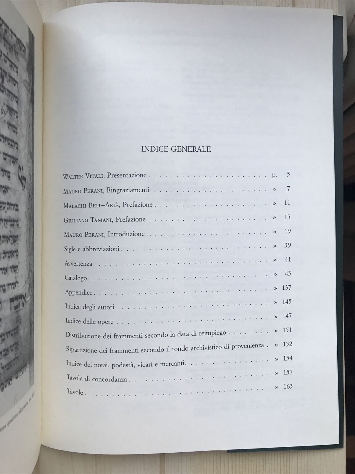 I FRAMMENTI EBRAICI DI BOLOGNA, archivio di stato e collezioni minori, Olschki