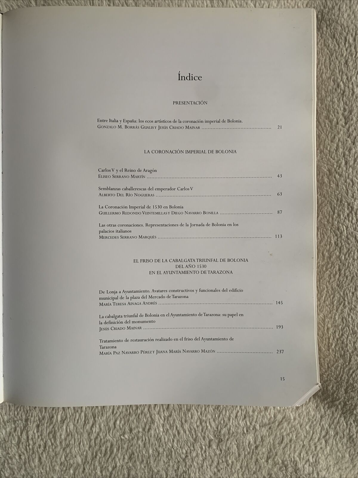 La Imagen Triunfal del Emperador. Carlos V La Jornada de la coronacion imperial