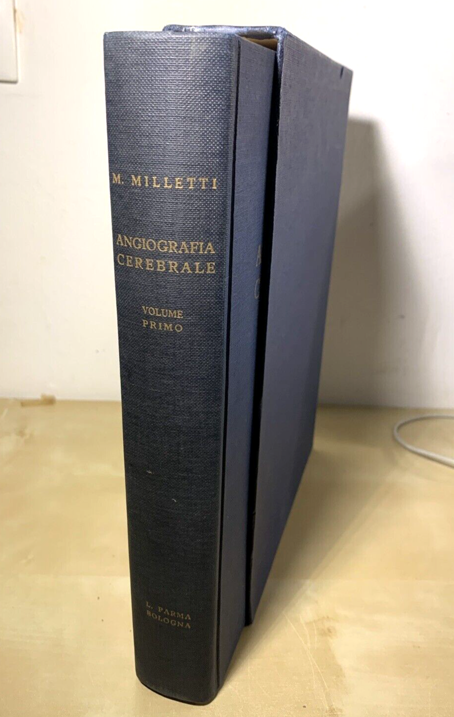 ANGIOGRAFIA CEREBRALE - MARIO MILLETTI, VOLUME PRIMO. LUIGI PARMA 1959