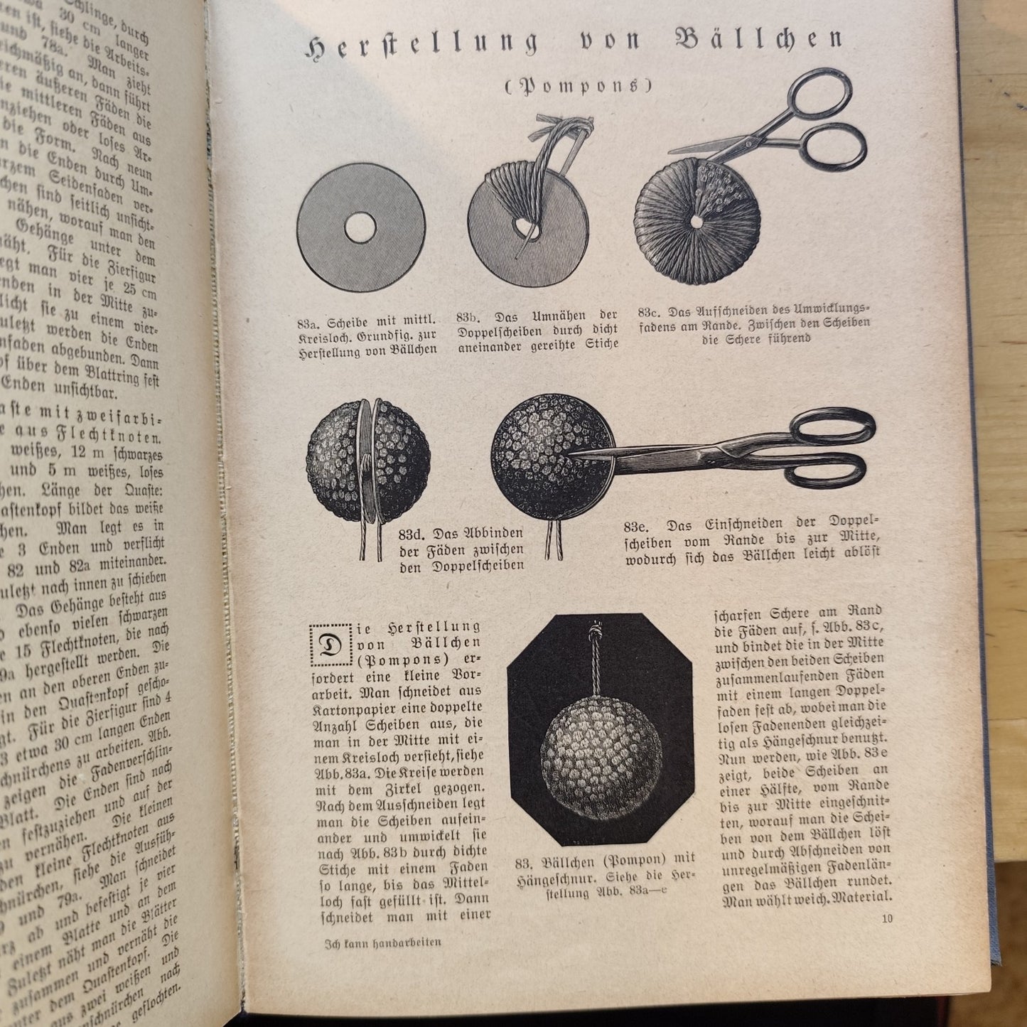 Ich kann handarbeiten Mizi Donner, Verlag Ullstein - 1914 lavori a cucito antico