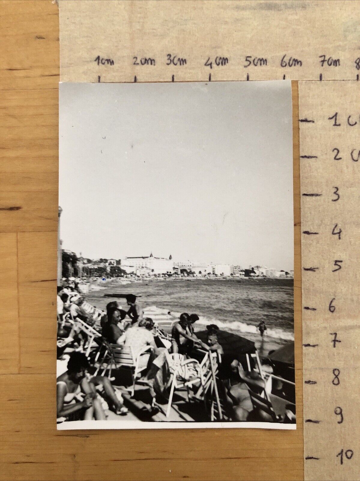 Fotografie CANNES - 3 Fotografie originali 1958 - 6X9cm