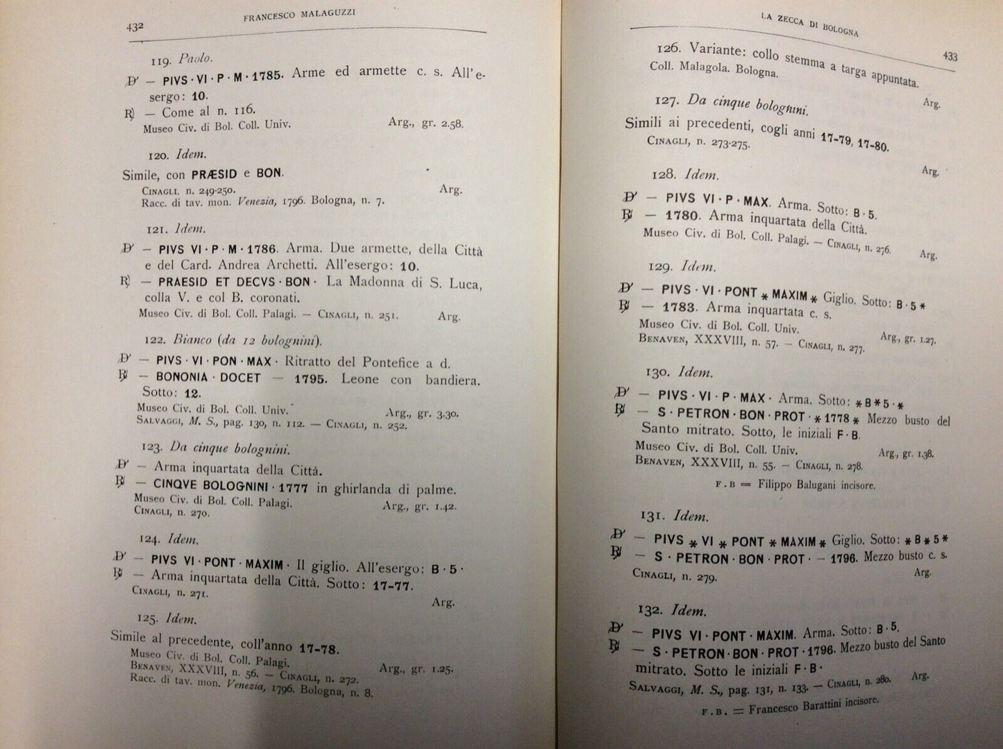 MALAGUZZI VALERI, LA ZECCA DI BOLOGNA, FORNI EDITORE RISTAMPA