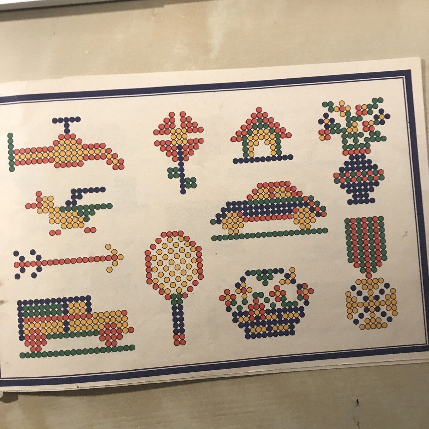 Catalogo illustrato Coloredo Quercetti, Mosaico multicolore per bimbi