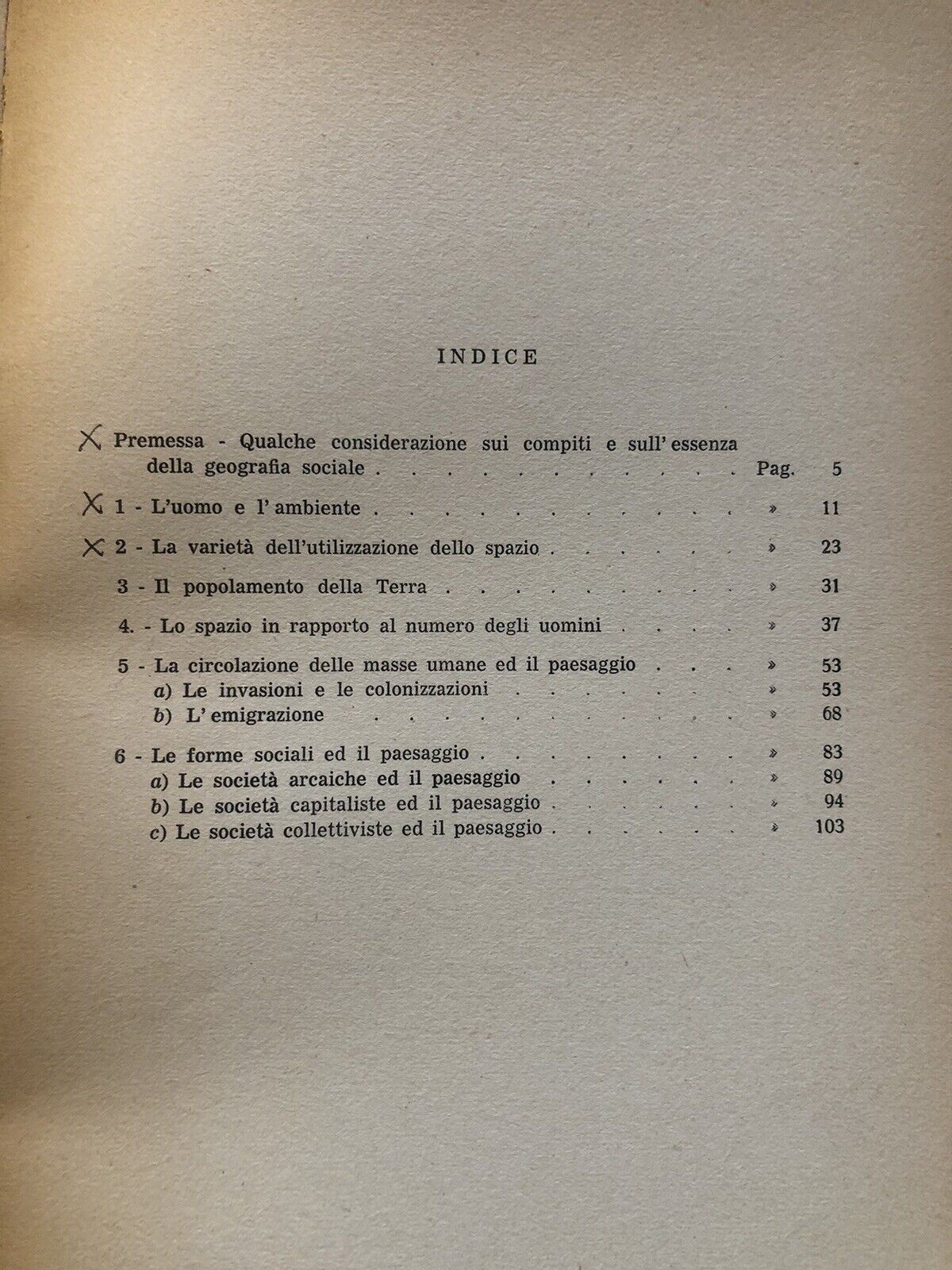 Rapporti fra società umane e paesaggio, Giovanni Merlini. Cesare Zuffi 1950