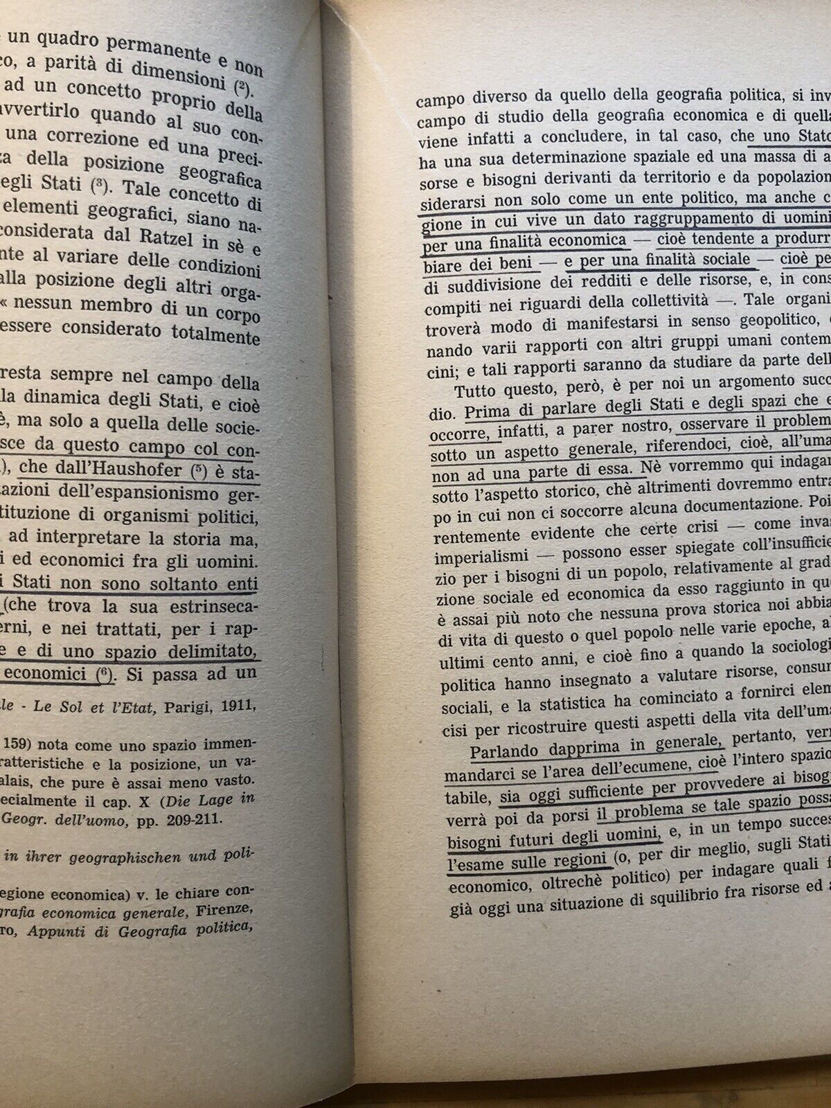 Rapporti fra società umane e paesaggio, Giovanni Merlini. Cesare Zuffi 1950