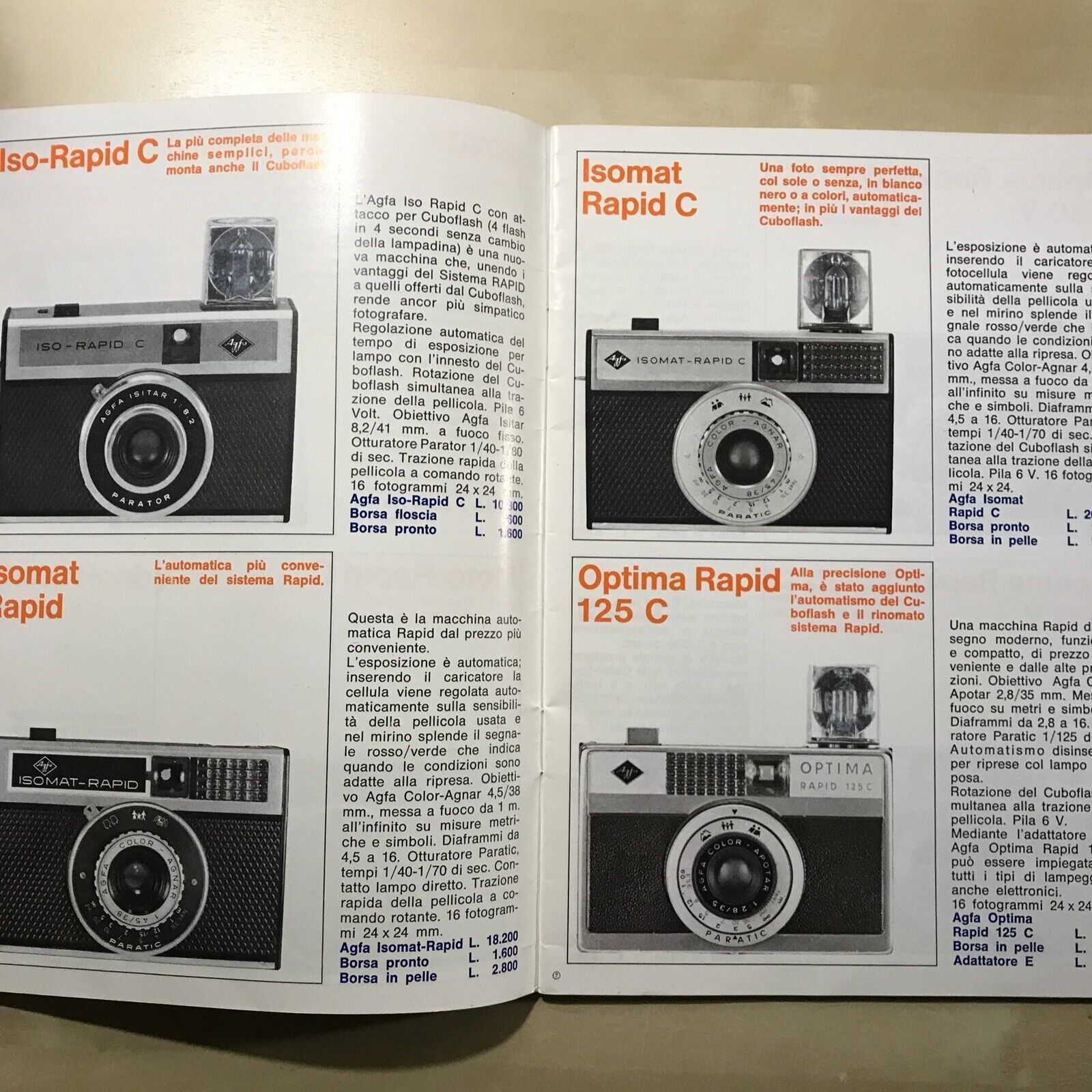 AGFA Catalogo 1967 - FOTOGRAFIA. Agfa - Gevaert
