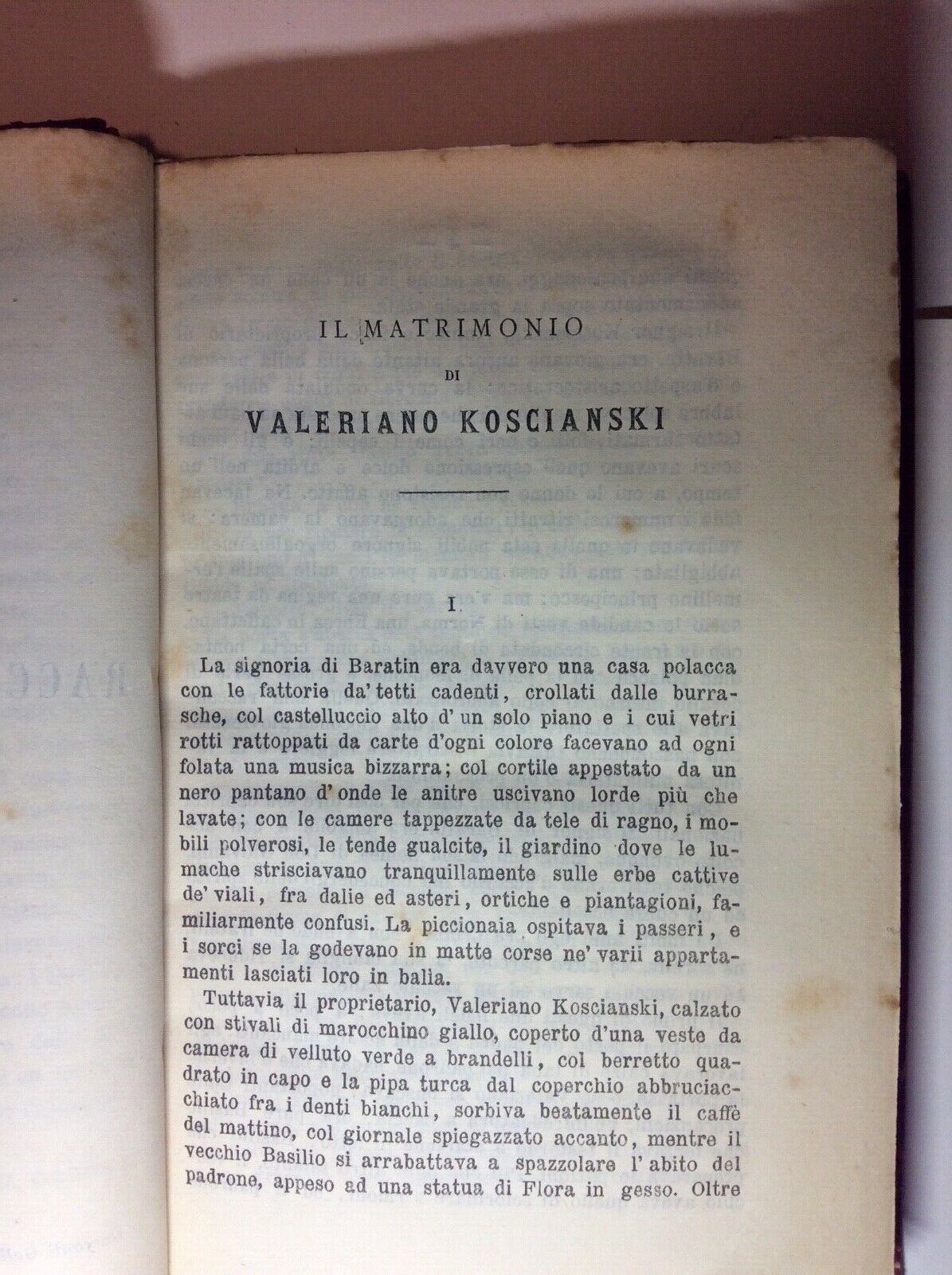 RACCONTI GALLIZIANI DI SACHER MASOCH, TREVES ED. SECONDA EDIZIONE 1881