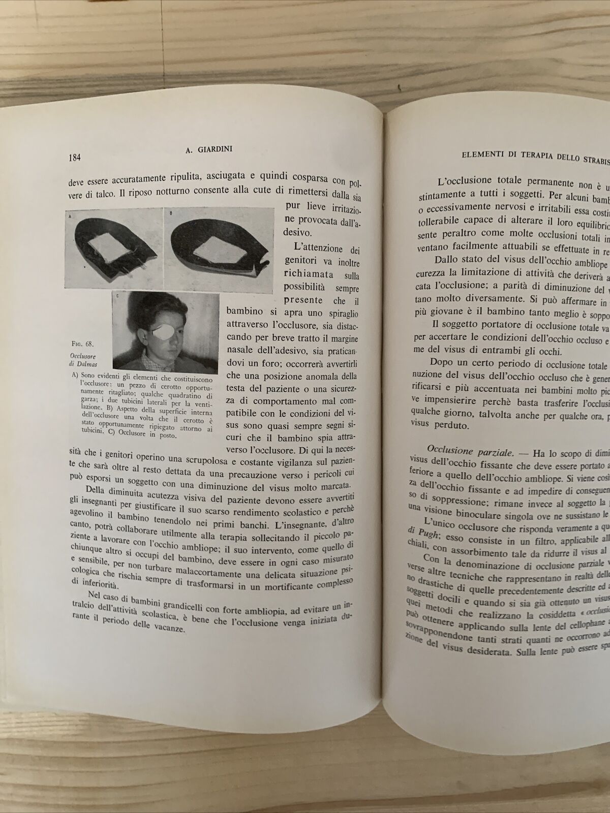 ELEMENTI DI TERAPIA DELLO STRABISMO CONCOMITANTE - ANICETO GIARDINI #