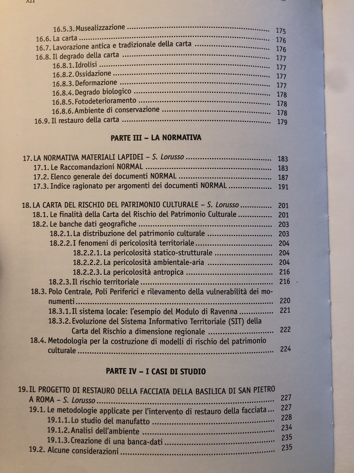 Restauro manutenzione conservazione dei beni culturali, materiali prodotti tecni
