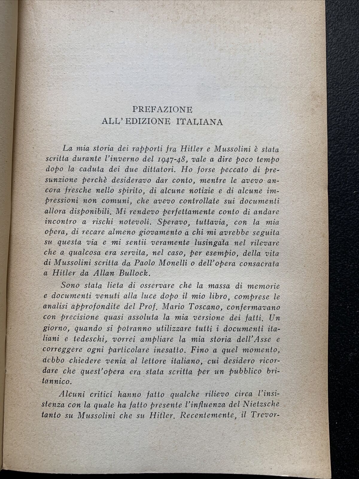 L'asse Roma Berlino - E. Wiskemann, la Nuova Italia 1955 #