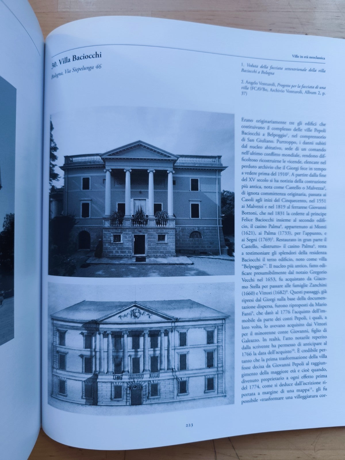 Nel segno di Palladio, Angelo Venturoli e l'architettura di villa nel Bolognese