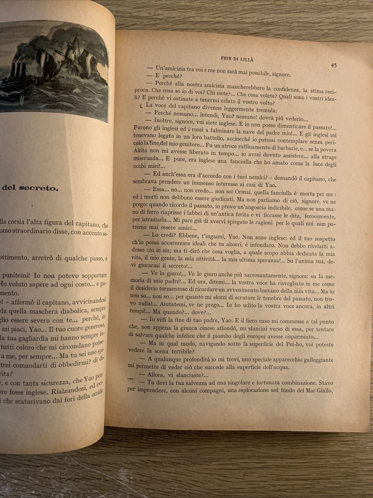 FIOR DI LILLA avventure. Disegni Yambo. G. Scotti editore 1905
