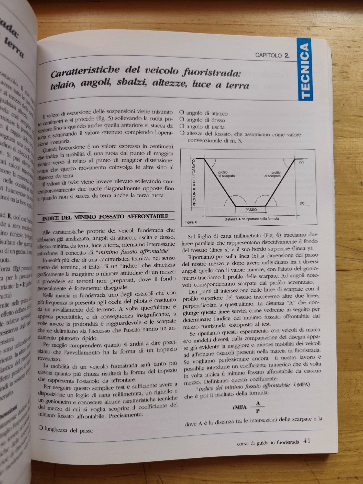 Fuoristrada manuale tecnico di guida, Federazione Italiana fuoristrada 1991