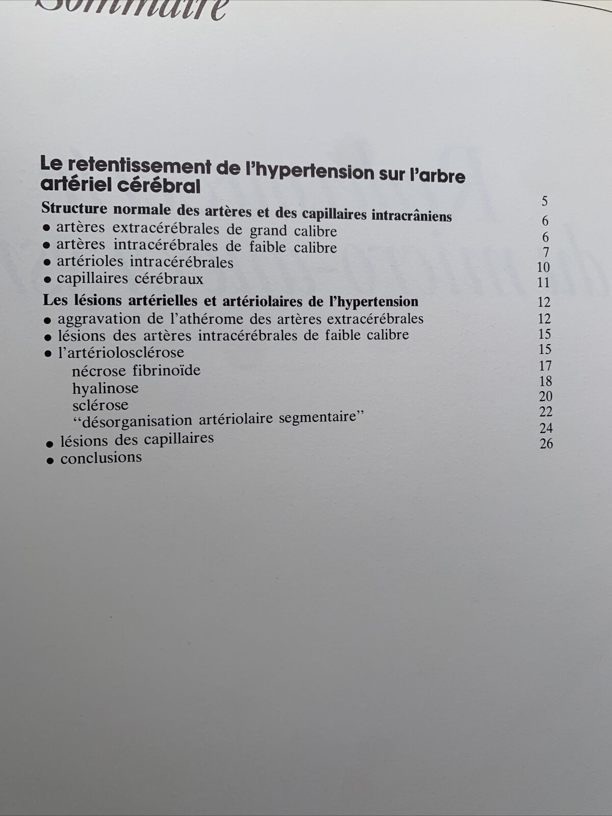 Redécouverte du micro anéurysme - Robert et Carrière, hypertension artirielle #