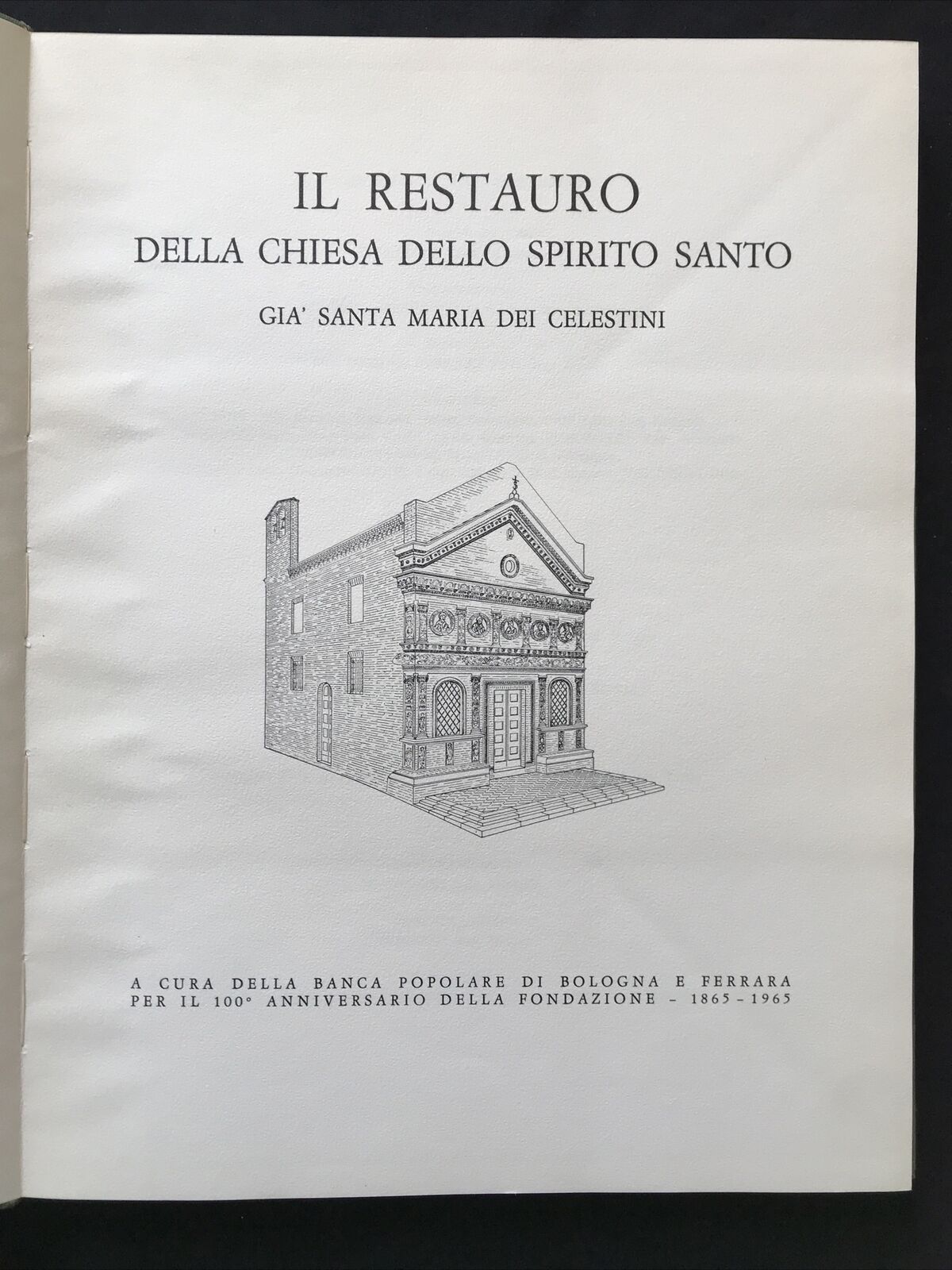 Architettura Bologna - Restauro della chiesa dello Spirito Santo.