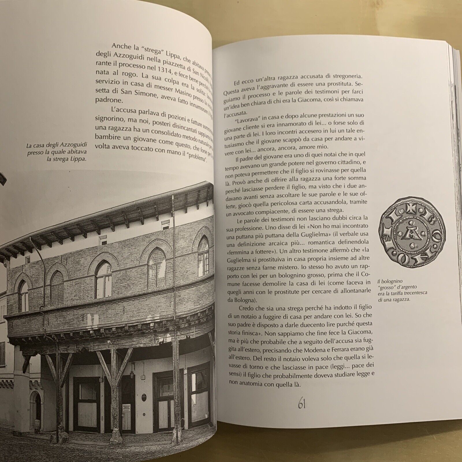 BOLOGNA CON MAGIA - Tiziano Costa, Costa editore collana c'era Bologna 2014 #