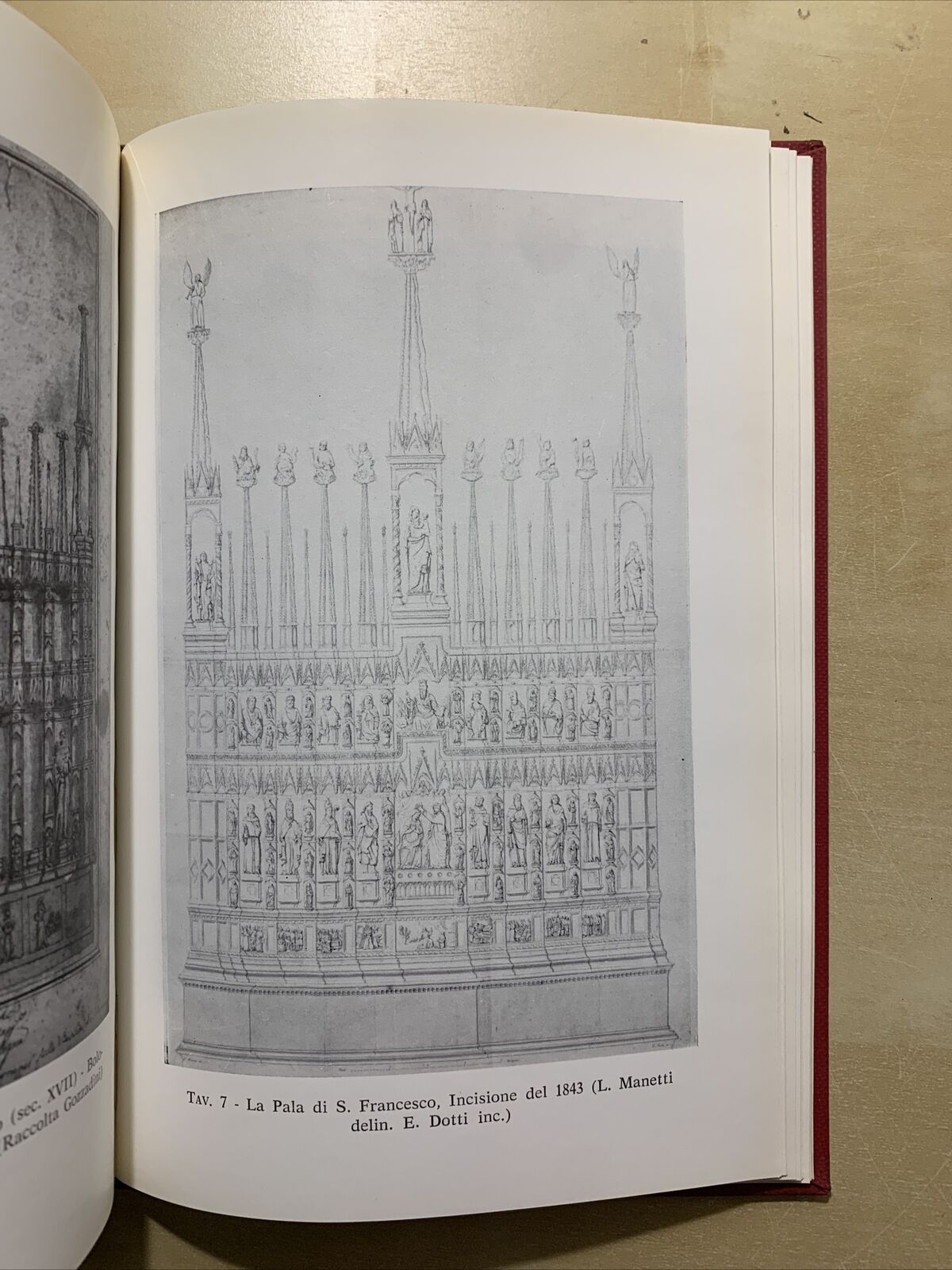 LA PALA MARMOREA DI SAN FRANCESCO IN BOLOGNA - RENATO ROLI 1964 #