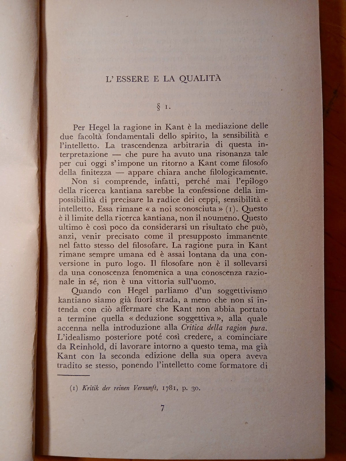 Ricerche sulla logica Hegeliana Arturo Massolo, Carlo Bo, collana Misure 6. 1950