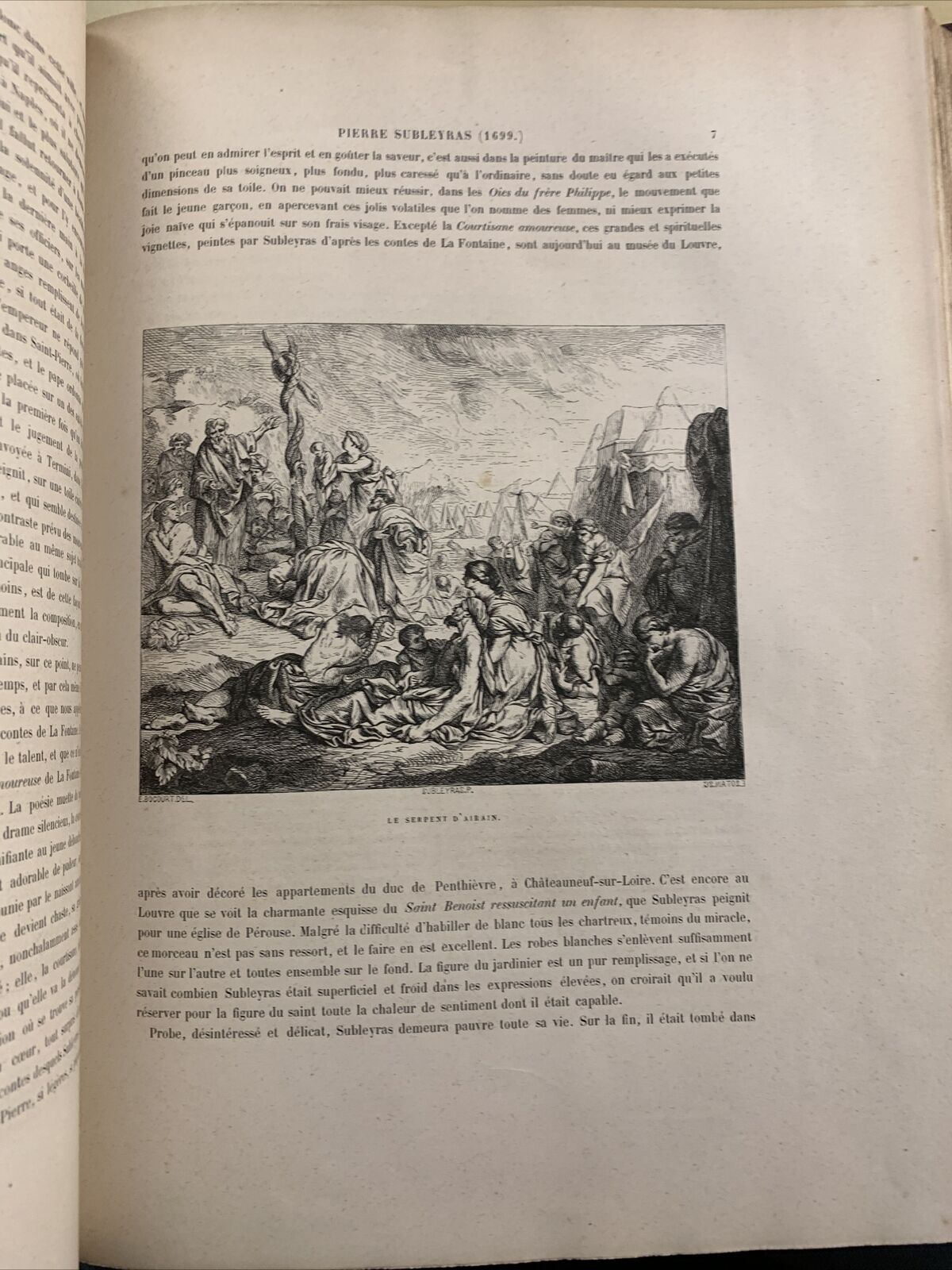 HISTOIRE DES PEINTRES - ÉCOLE FRANCAISE. CHARLES BLANC. RENOUARD 1862. tome 2 #