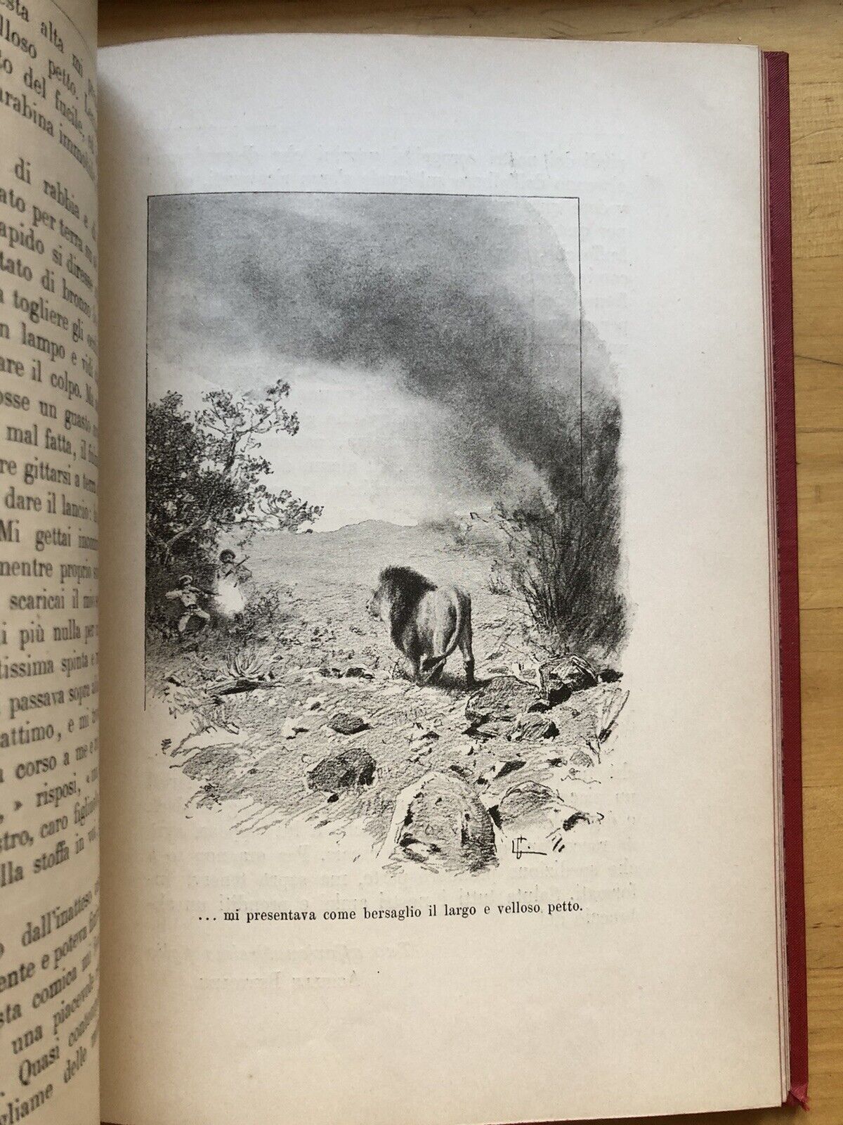 Caccie su terra e su mare - Jack la Bolina - Paravia editore 1896