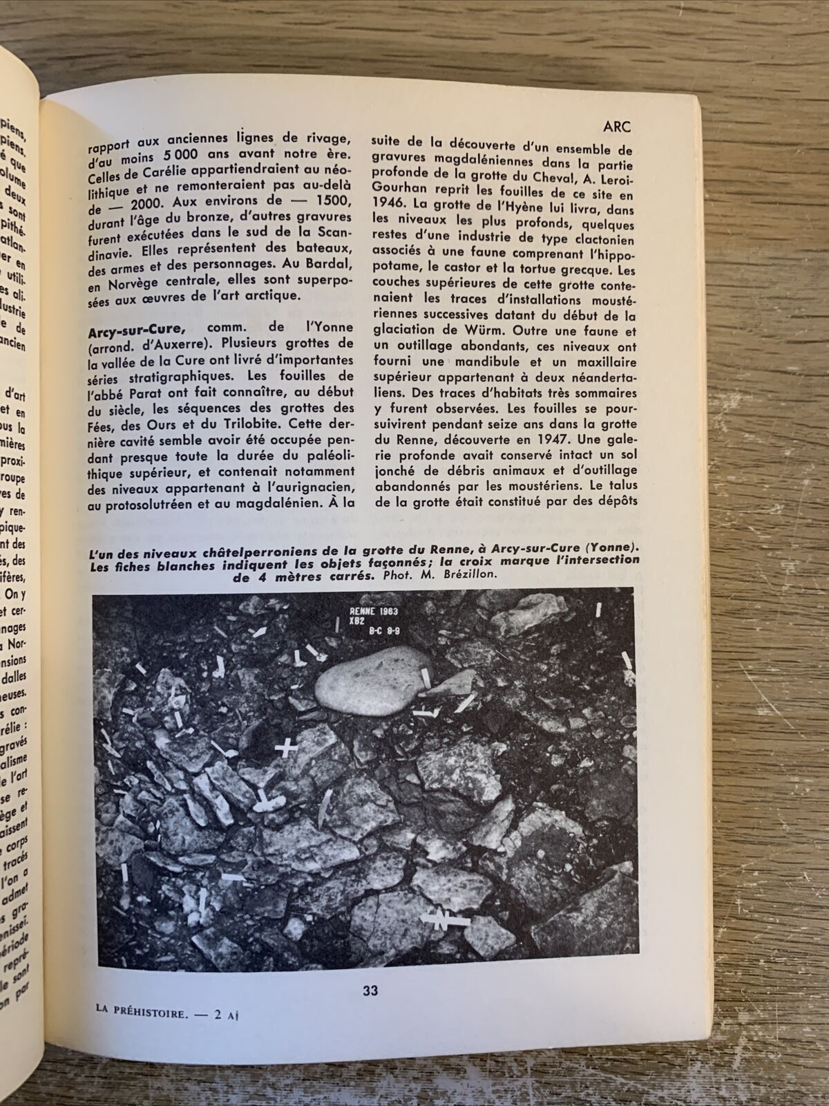 Dictionnaire de la préhistoire - Larousse 1969
