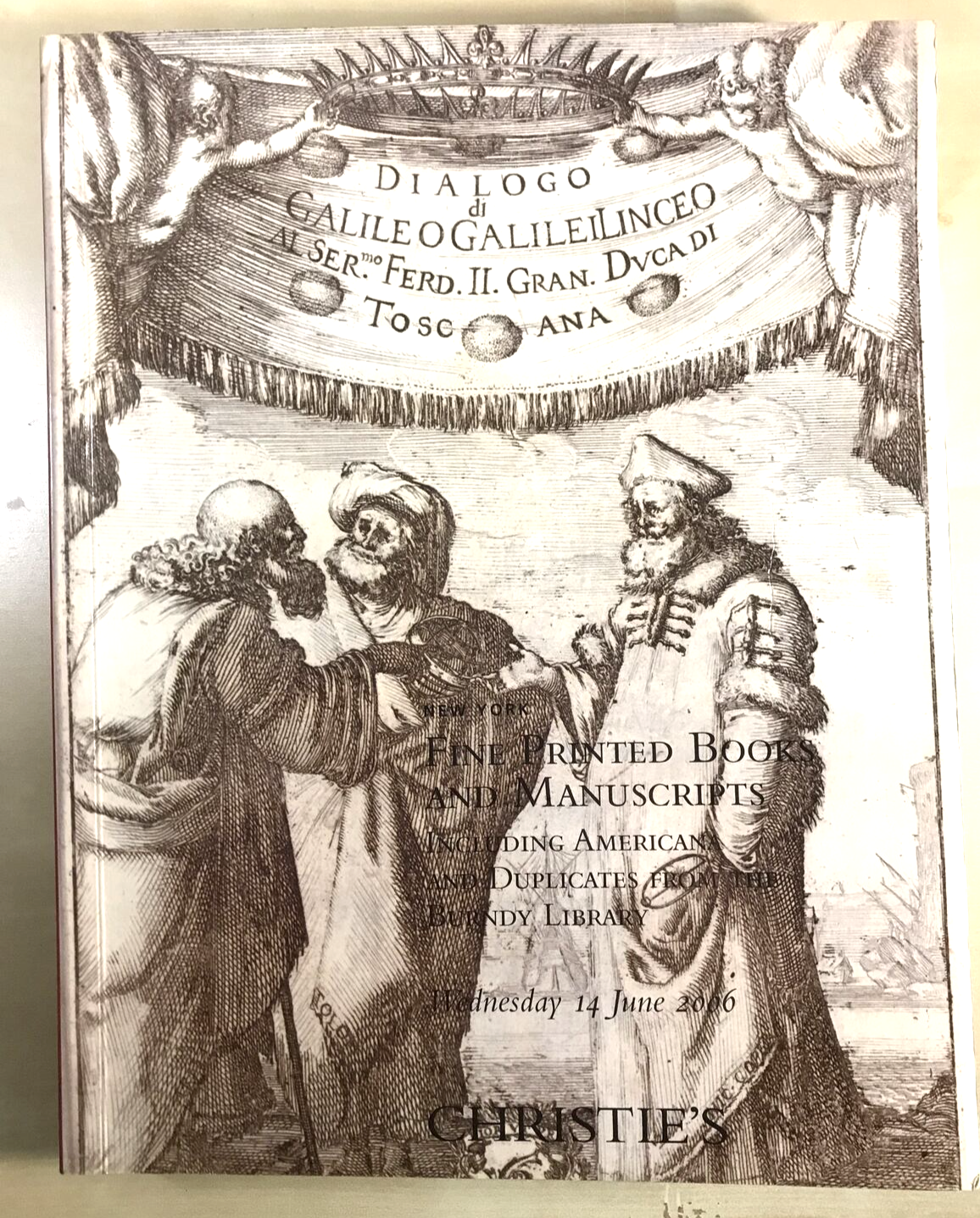 Fine Printed Books Manuscripts including Americana AUCTION CATALOG Christie's