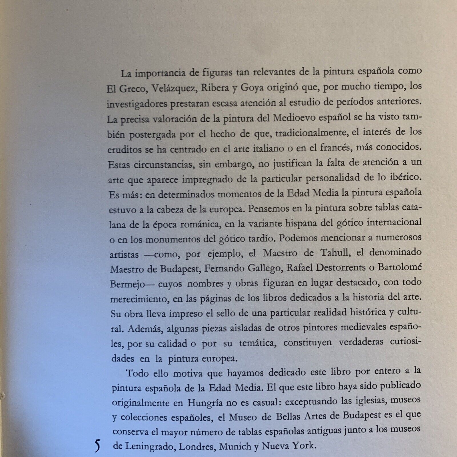 LA PINTURA MEDIEVAL ESPAÑOLA - TÜNDE WEHLI 1982
