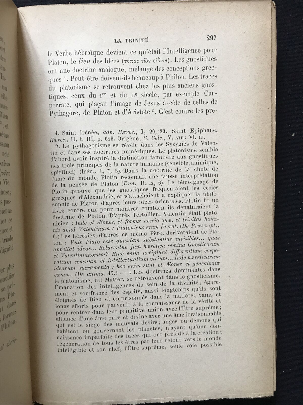 LA PHILOSOPHIE DE PLATON, Alfred Fouillée, Hachette Libraire 1922, Tom troisiéme