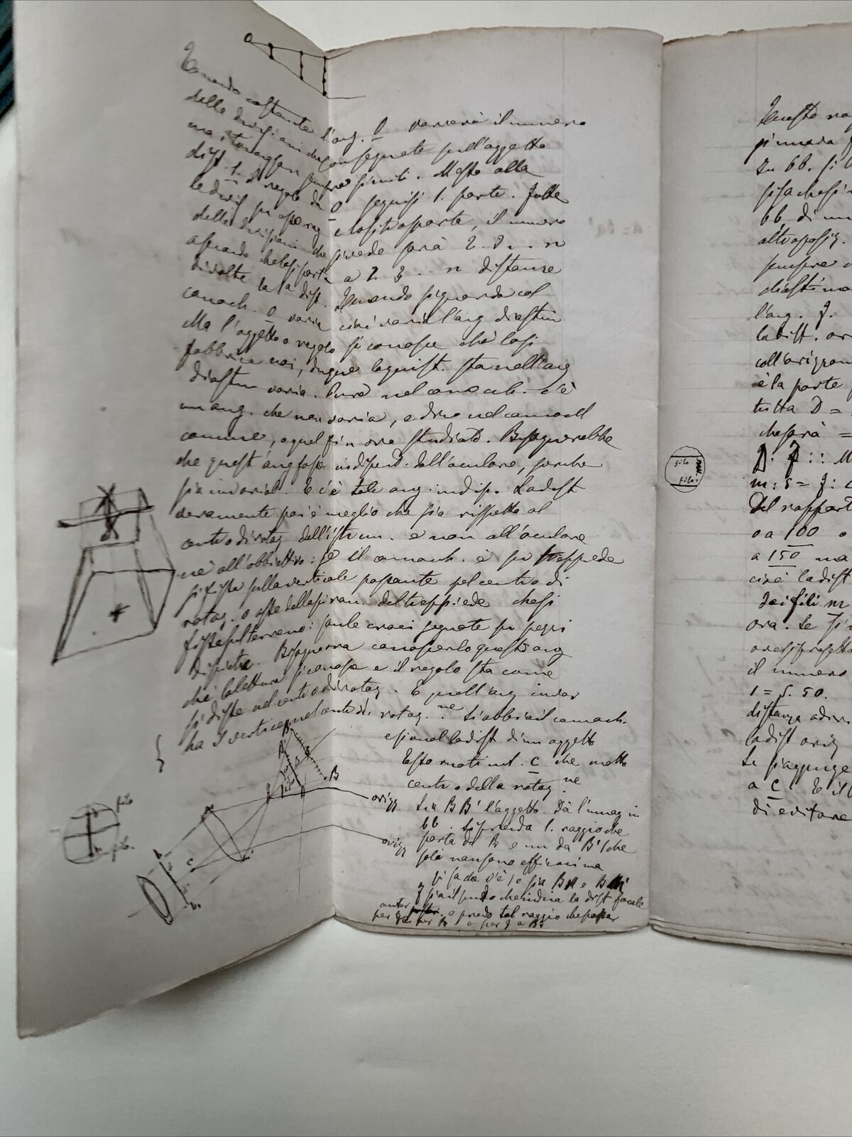 GOBBI BELCREDI Università Pavia 1876, Appunti di suo studente GEODESIA TEORETICA