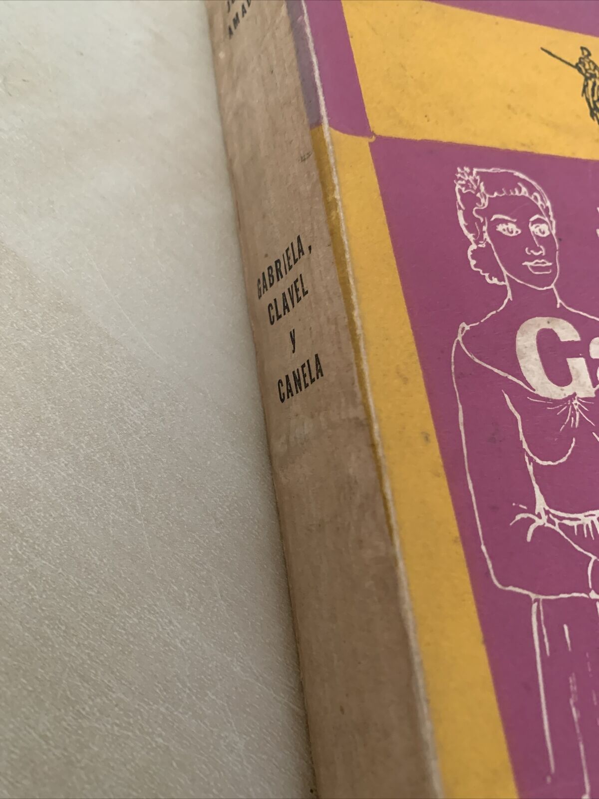 GABRIELA, CLAVEL Y CANELA. AMADO, JORGE. Editorial Futuro,  1965 #