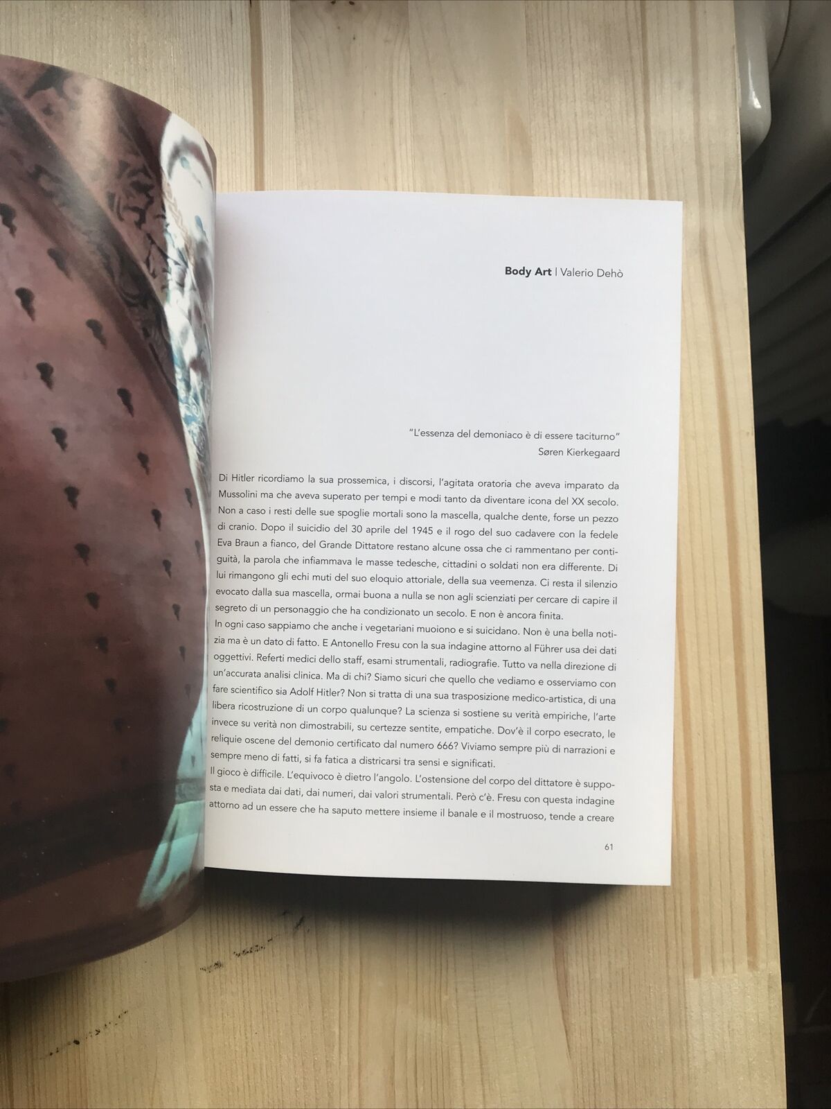 ANTONELLO FRESU - Der Körper, Mostra di Carpi Palazzo del Pio 2019. G. Demuro