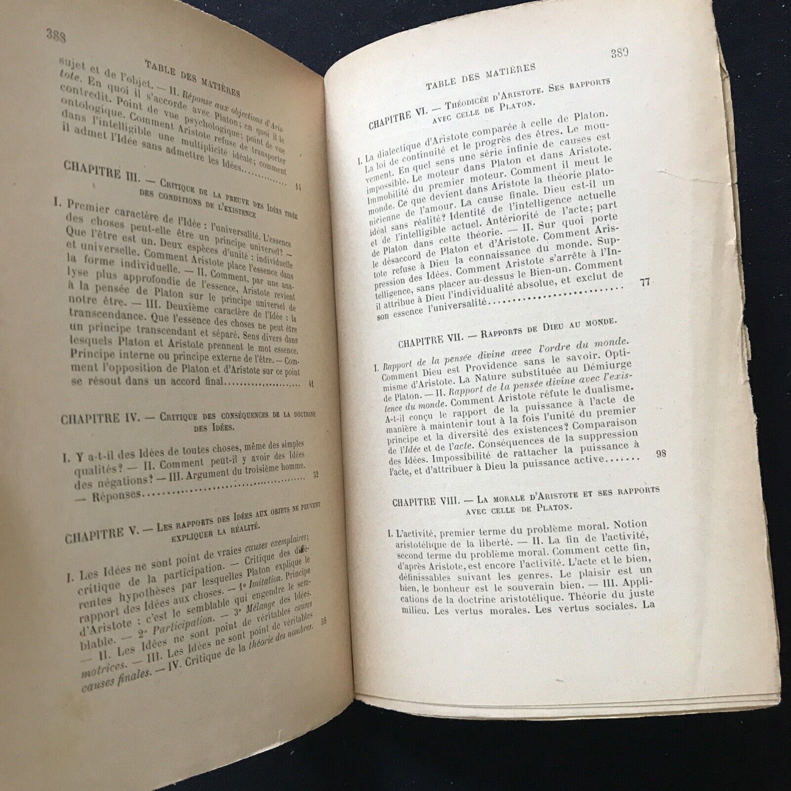 LA PHILOSOPHIE DE PLATON, Alfred Fouillée, Hachette Libraire 1922, Tom troisiéme
