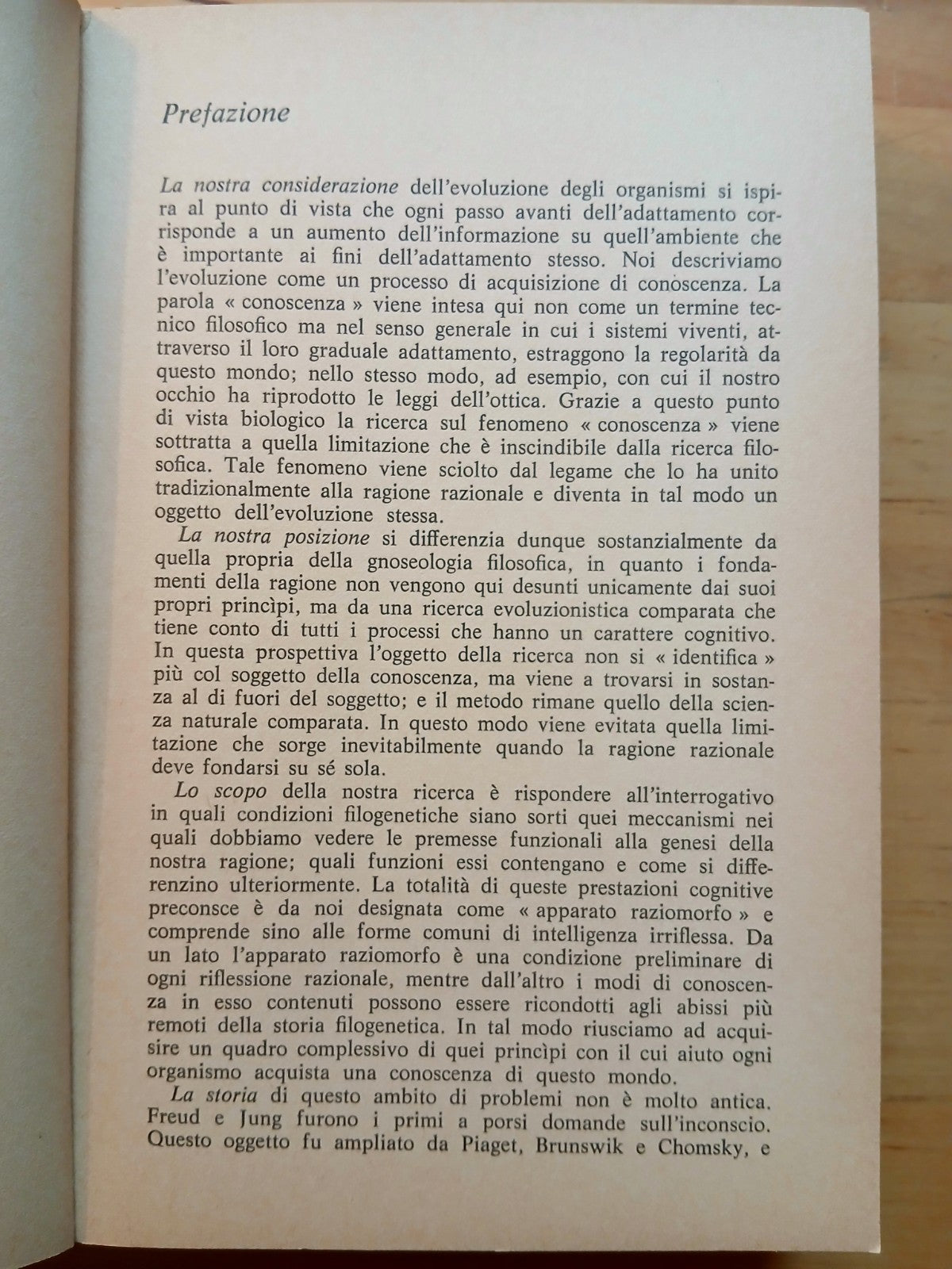 Biologia della conoscenza. Rupert Riedl. I fondamenti evoluzionistici, Longanesi