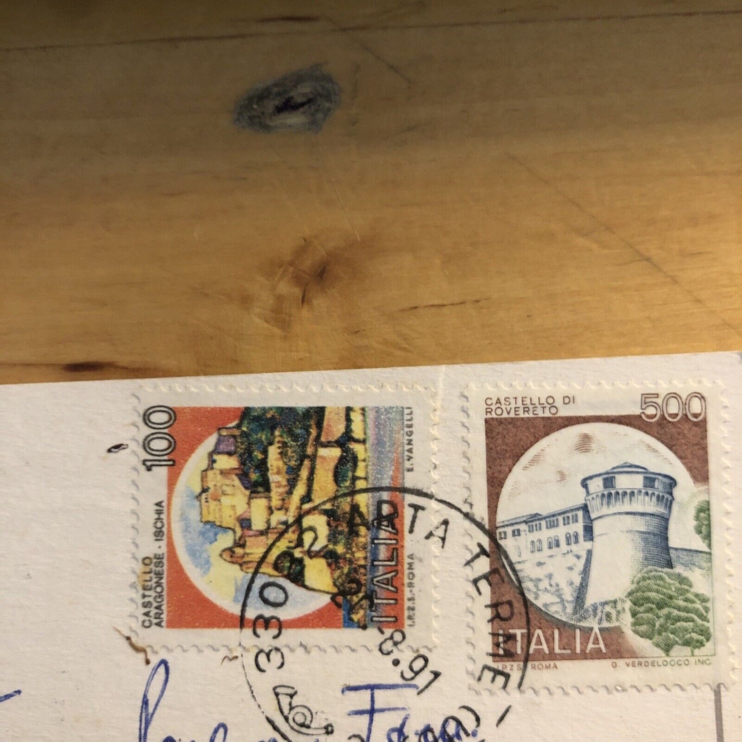 Cartolina ARTA TERME - CARNIA, VIAGGIATA 1991