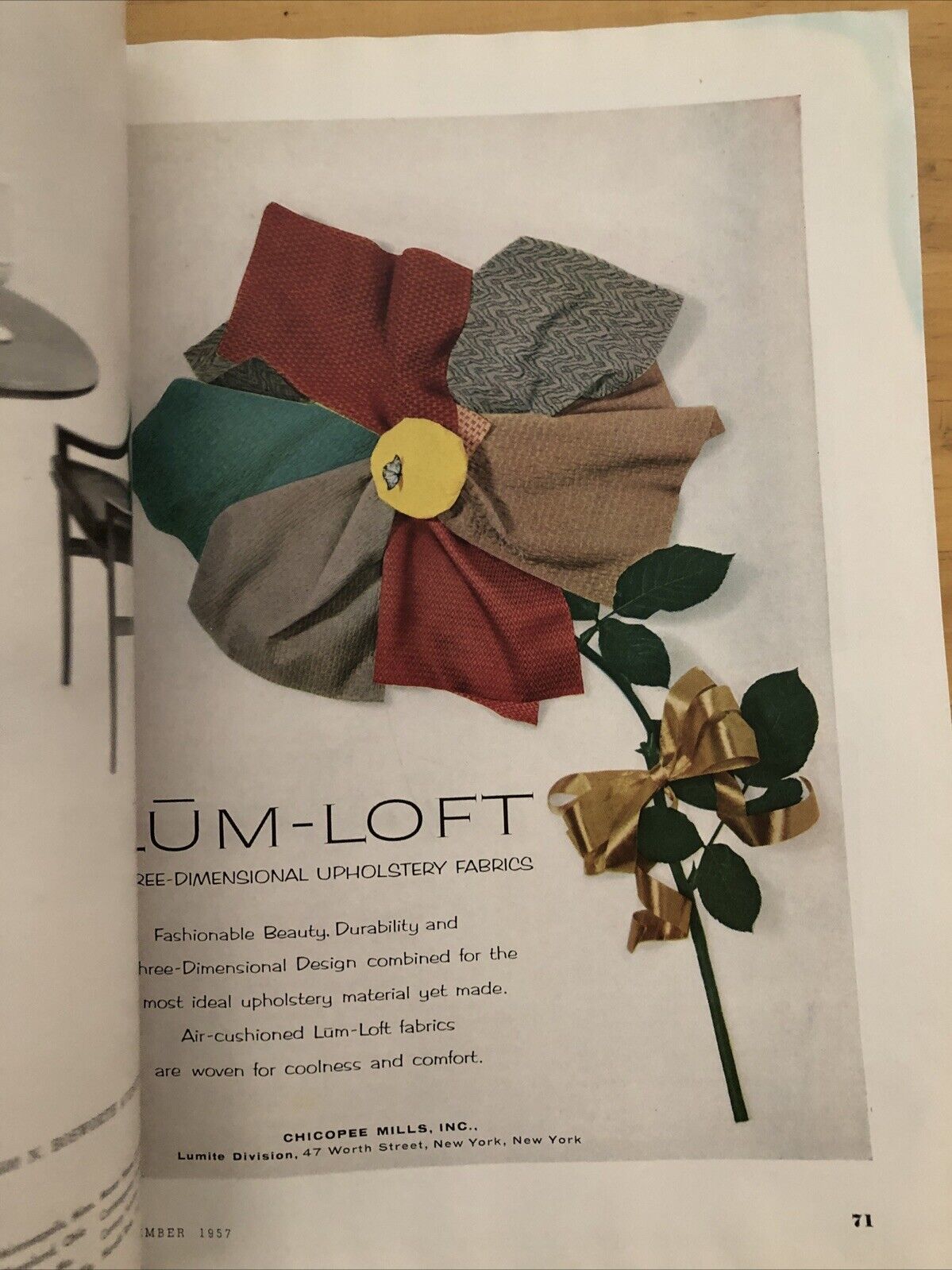 INTERIORS MAGAZINE DECEMBER 1957. Interiors, design, architecture. Olga Gueft